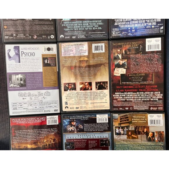 Horror & Thriller DVD Bundle, 9 Titles, Pre-Owned, Great Shape, Fast Shipping - Picture 6 of 7